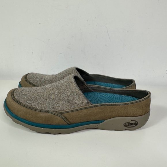 Chaco SANDSTONE 1805146 Wool Beige Mules-clogs Women's Size 8.5 M - Picture 10 of 16